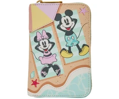 Loungefly Disney Mickey &amp; Minnie Beach Fun wallet