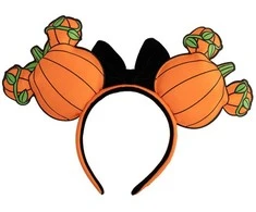 Loungefly Disney Mickey Pumpkin headband