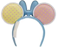 Loungefly Disney Minnie Mouse Pastel Polka Dot ear headband