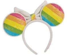 Loungefly Disney Minnie Rainbow headband
