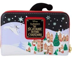 Loungefly Disney Nightmare Before Christmas Journey to Christmas Town wallet
