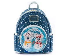 Loungefly Disney Snowman Mickey Minnie backpack 26cm