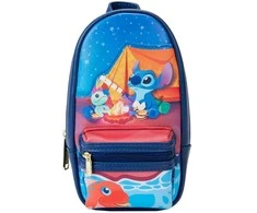 Loungefly Disney Stitch Camping Cuties pencil case