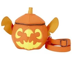 Loungefly Disney Stitch Pumpkin crossbody bag