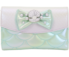 Loungefly Disney The Little Mermaid Iridescent Pearl flap wallet