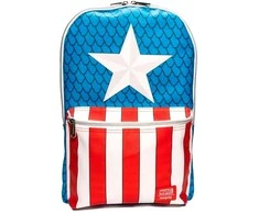 Loungefly Marvel Captain America backpack with pin 45cm