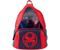 Loungefly Marvel Spider-Verse Miles Morales Hoodie backpack 26cm