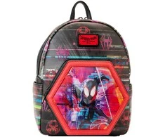 Loungefly Marvel Spiderman Across the Spider-Verse Lenticular backpack 27cm