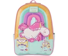 Loungefly Minions Fluffy Unicorn backpack 30cm