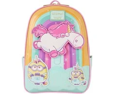Loungefly Minions Fluffy Unicorn backpack 30cm