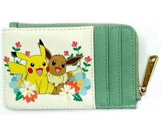 Loungefly Pikachu &amp; Eevee Floral card holder