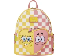 Loungefly SpongeBob SquarePants &amp; Patrick Star Checkered backpack 26cm