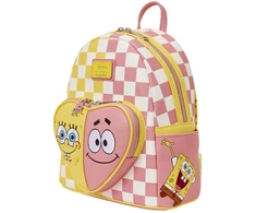 Loungefly SpongeBob SquarePants &amp; Patrick Star Checkered backpack 26cm