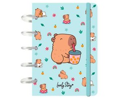 Lovely Story Capibara Bubble Tea A6 notebook