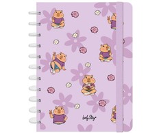 Lovely Story Capybara Flower A4 notebook