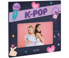 Lovely Story K-Pop Dark Mėlyna photo frames