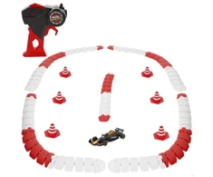 MAISTO TECH pulteliu valdomas automodelis su trasa 1:41 F1 Raudona Bull Racing RB20, 82672