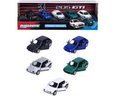 Majorette Peugeot 205 GTI set 5 cars