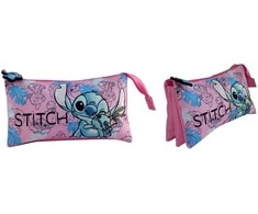 Manenti Disney Stitch Doll triple pencil case