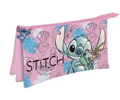 Manenti Disney Stitch Doll triple pencil case