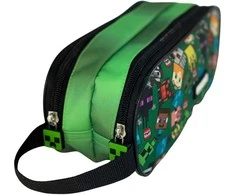 Manenti Minecraft Characters triple pencil case