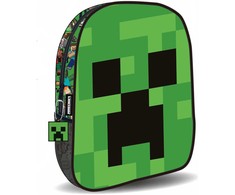 Manenti Minecraft Face backpack 30cm