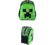 Manenti Minecraft Face backpack 40cm