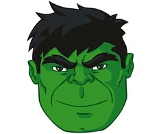 Marvel Hulk 3D cushion