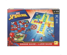 Marvel Spiderman Parchesi &amp; Goose game