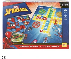 Marvel Spiderman Parchesi &amp; Goose game