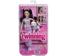 Mattel Lėlė Barbie Jednakowa Stylizacja Lėlė i Piesek Twinning + priedai