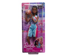 Mattel Barbie krepšinio lėlė su kamuoliu HKT74