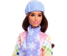 Lėlė Barbie kariera Snowboardzistka+ priedai Snowboard