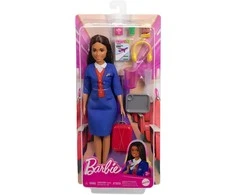Mattel BARBIE lėlė stiuardesė (HYT60)
