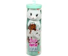 Mattel Barbie Cutie Reveal Lėlė staigmena mėtų zuikio zuikio figūrėlė + priedai