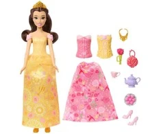 Disney Princess Lėlė Disney Księżniczka Piękna i Bestia Rinkinys Bella Lėlė Historyjka 2 w 1