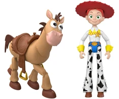Disney Pixar Disney Toy Story 5 komplektas figurek Jessie 22cm Mustang 21 cm