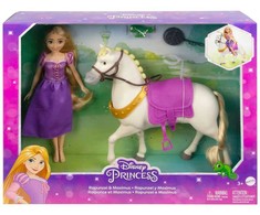 DISNEY PRINCESS Lėlės Auksaplaukės ir žirgo rinkinys