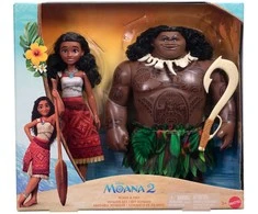 Mattel Disney Moana 2 Moana &amp; Maui