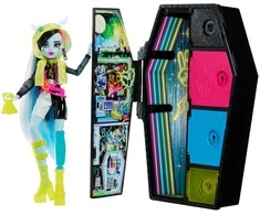 Mattel „Monster High Skulltimates“ siurprizų rinkinys – Frenkė, neoninė serija