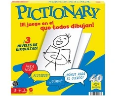 Mattel Spanish Pictionary board game