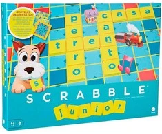Mattel Spanish Scrabble Junior board game