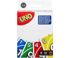 Mattel UNO Braille card game