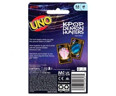 Mattel UNO kortos KPOP Demon Hunters