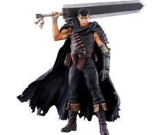 Max Factor Berserk Guts Juodas Swordsman Pop up Parade figure 22cm