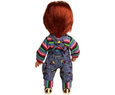 Mezco Toys Childs Play Chucky doll with sound 38cm