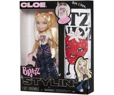 MGA Bratz Stylin Cloe doll + t-shirt