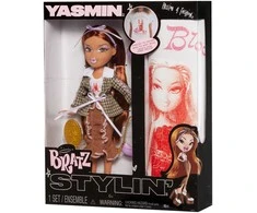 MGA Bratz Stylin Yasmin doll + t-shirt
