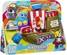 MGA 123088-EUC DohKins Pirate Ship Playset