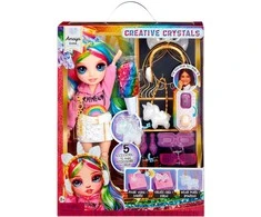 MGA Lėlė 121411-EUC Rainbow High Creative Crystals mados lėlė - Amaya
